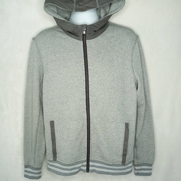 lululemon athletica Other - Lululemon Gray Full Zip Hoodie Sweatshirt (L)